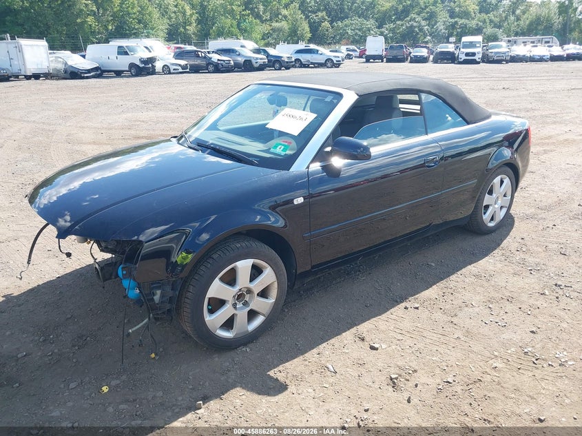 AUDI A4 2005 VIN WAUDT48H55K019338