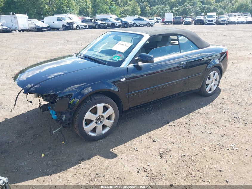 2005 Audi A4, Пресная вода, IAAI, VIN WAUDT48H55K019338 — фото 2