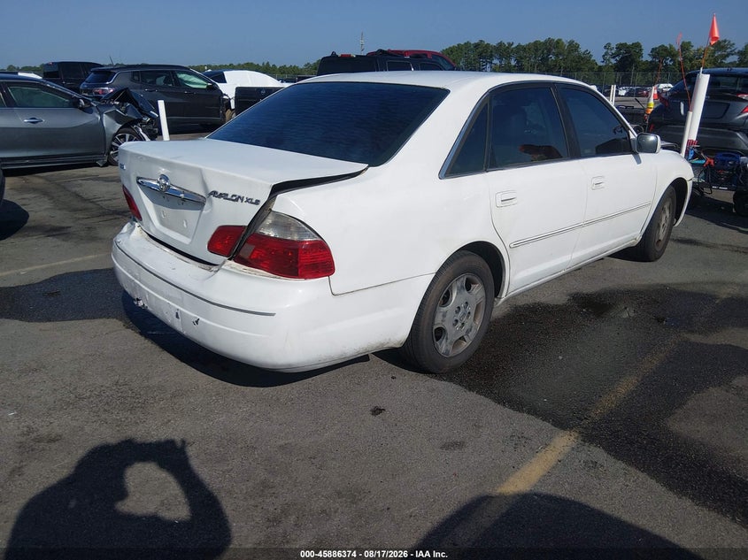 2003 TOYOTA AVALON SEDAN 3.0L V-6 DOHC, VVT, 210HP