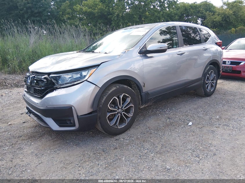2020 Honda Cr-V Awd Ex-L, Переворот, IAAI, VIN 2HKRW2H89LH627766 — фото 2