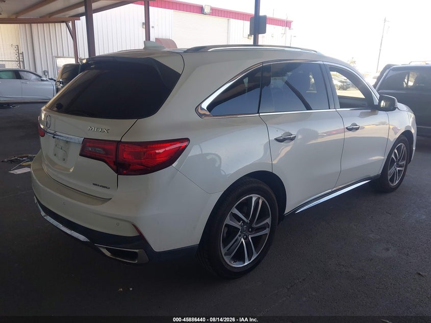 2017 ACURA MDX auction photo 4