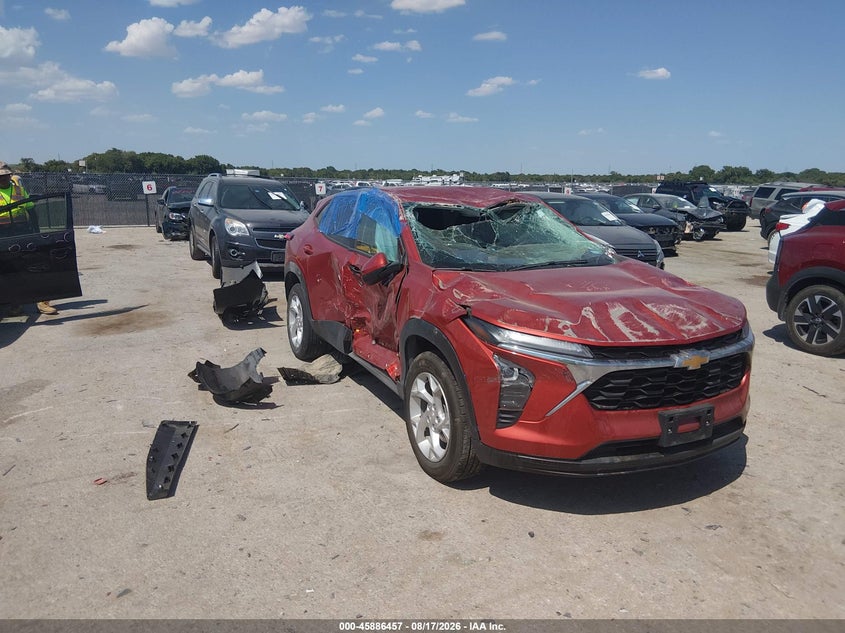 Vin: kl77lfe20rc086163, lot: 46385491, chevrolet trax fwd sp 20241