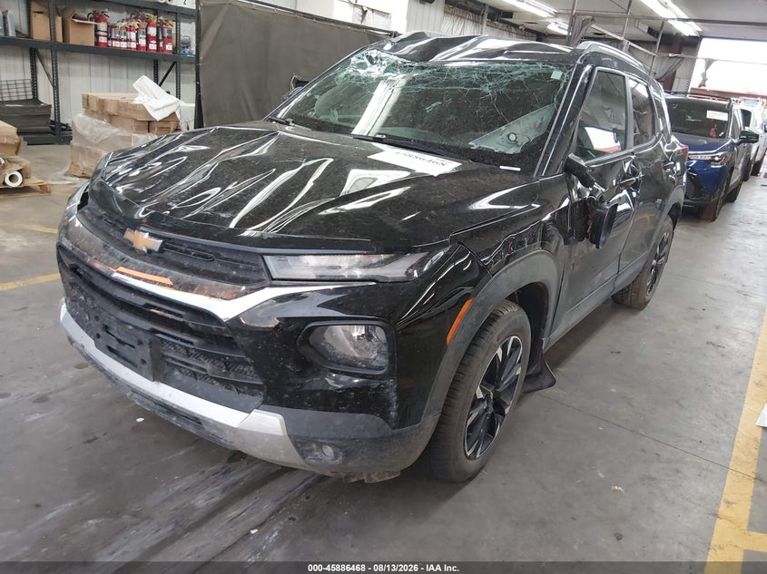 2023 Chevrolet TrailBlazer, Front End, IAAI, VIN KL79MPS2XPB033487 — photo 2