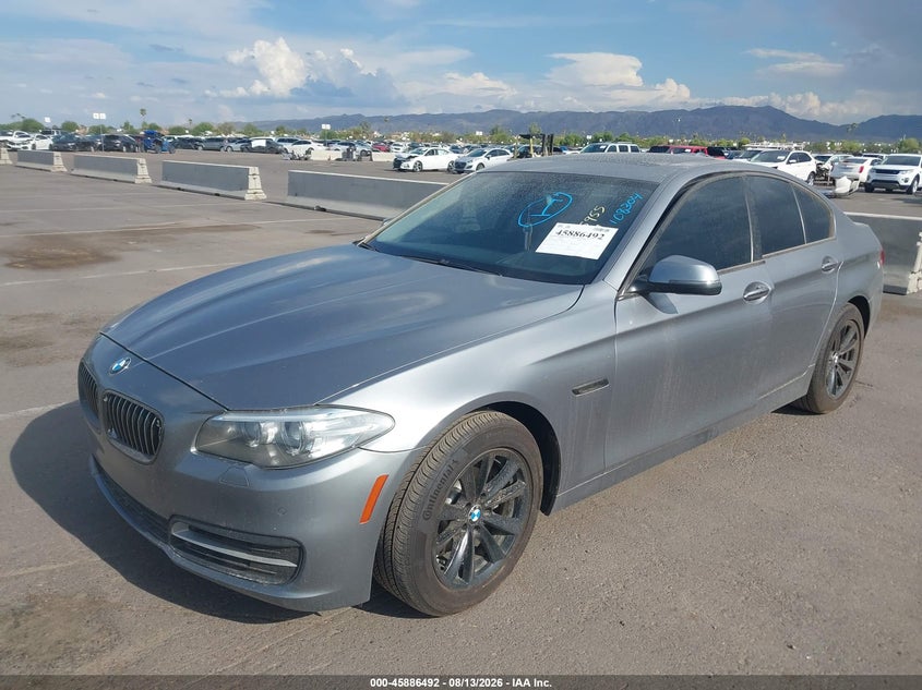2014 BMW 5er, Обычный износ, IAAI, VIN WBA5A5C59ED506981 — фото 2