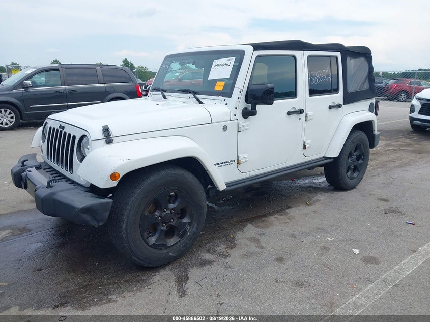 Vin: 1c4hjwegxfl766530, lot: 46385536, jeep wrangler unlimited altitude 20152