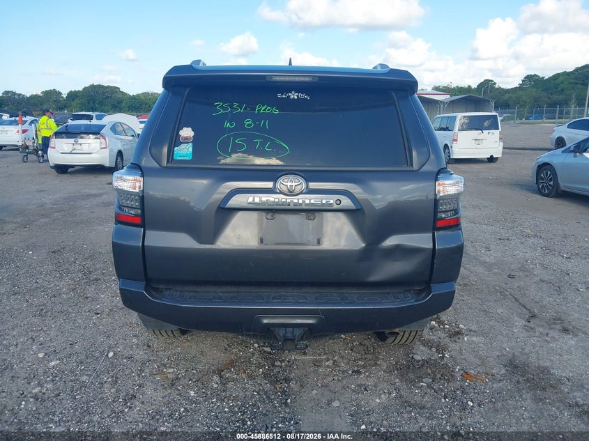 TOYOTA 4RUNNER 2018 VIN JTEBU5JR0J5547647