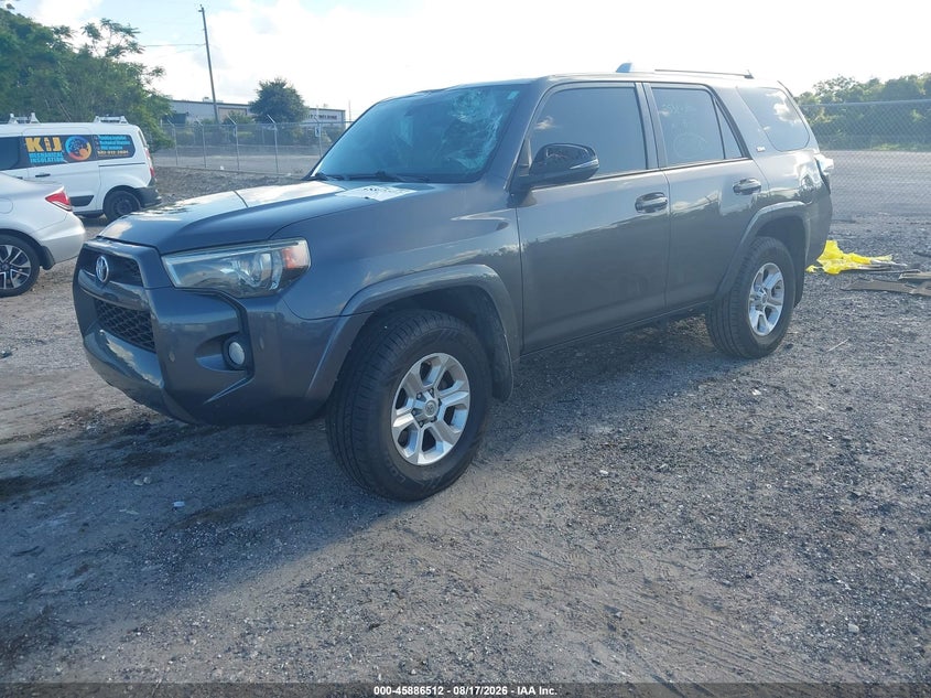 TOYOTA 4RUNNER 2018 VIN JTEBU5JR0J5547647