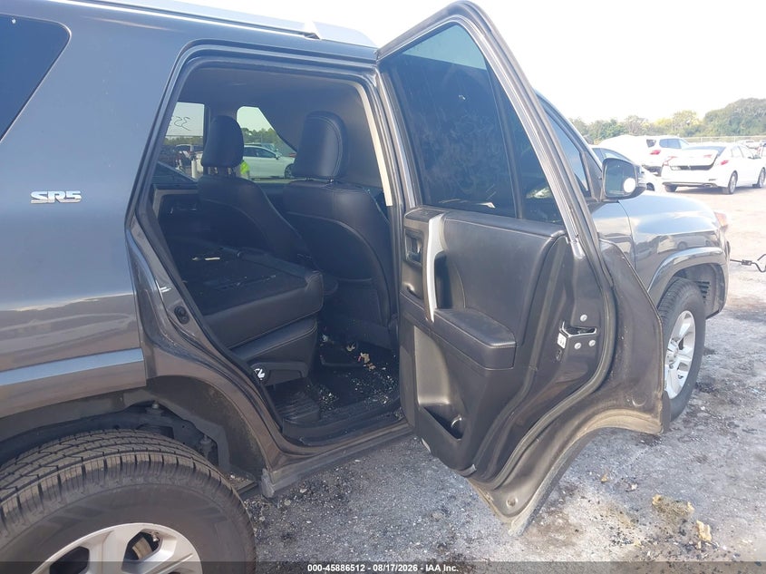 TOYOTA 4RUNNER 2018 VIN JTEBU5JR0J5547647