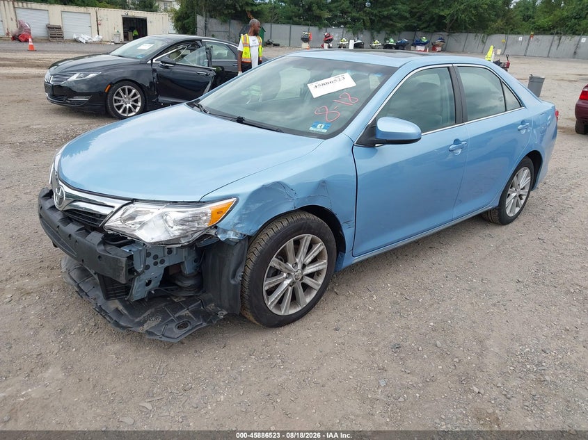 2012 Toyota Camry, Front End, IAAI, VIN 4T4BF1FK6CR222045 — photo 2