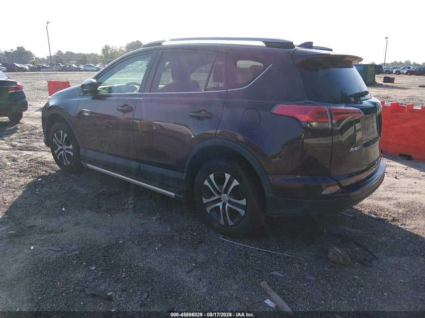 Vin: 2t3zfrev7hw331101, lot: 46385563, toyota rav4 le 20173