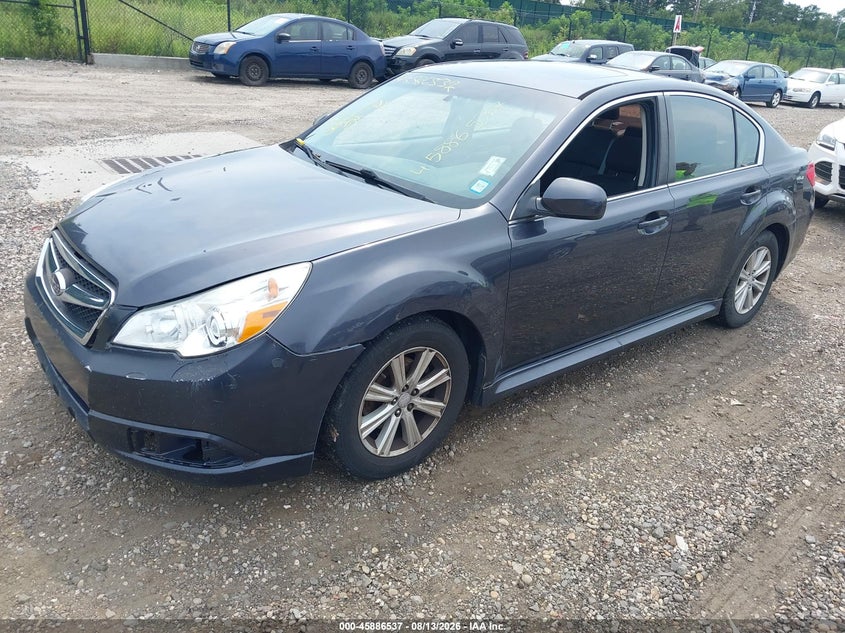 SUBARU LEGACY 2011 VIN 4S3BMBG63B3237327