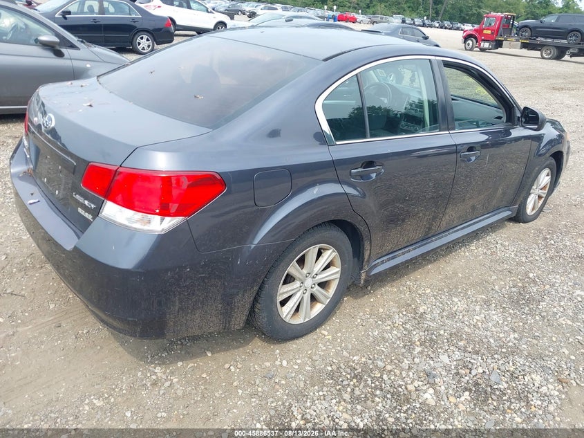 SUBARU LEGACY 2011 VIN 4S3BMBG63B3237327