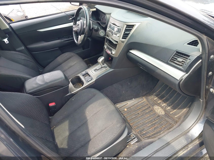 SUBARU LEGACY 2011 VIN 4S3BMBG63B3237327
