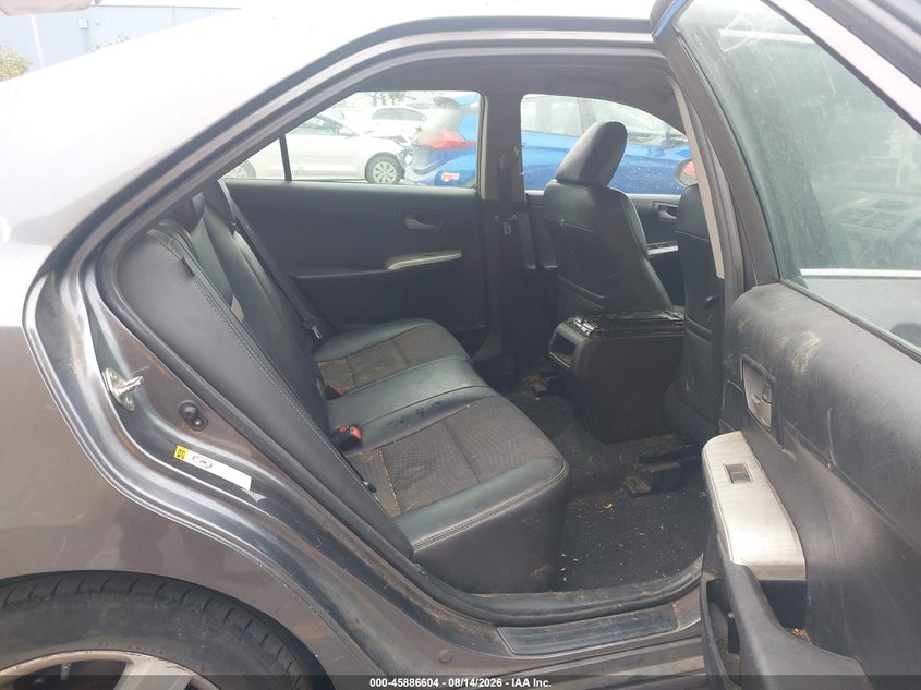 2014 TOYOTA CAMRY SEDAN 2.5L I-4 DOHC, VVT, 178HP
