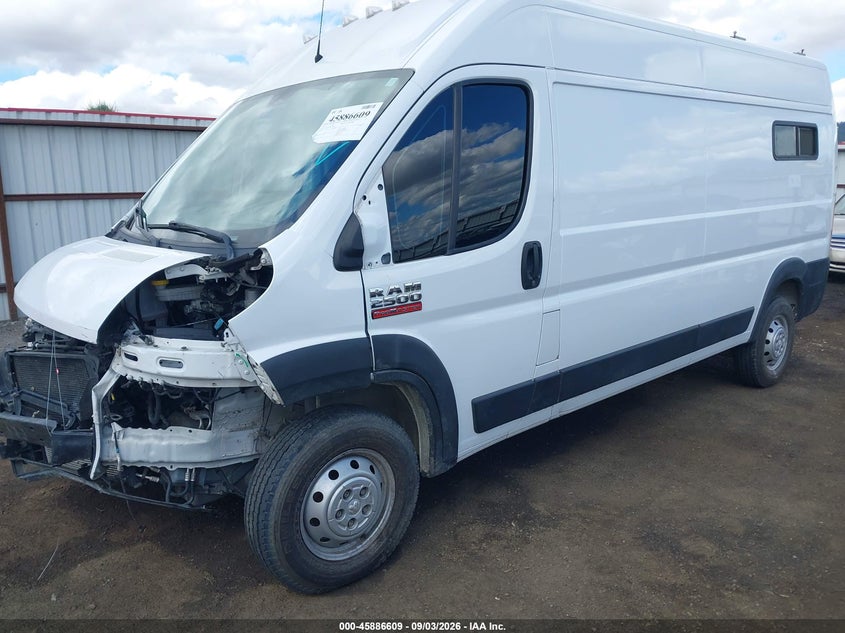 RAM PROMASTER 2500 2021 VIN 3C6LRVDG7ME555930
