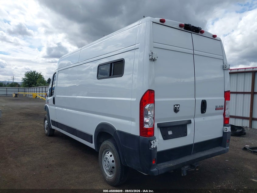 RAM PROMASTER 2500 2021 VIN 3C6LRVDG7ME555930