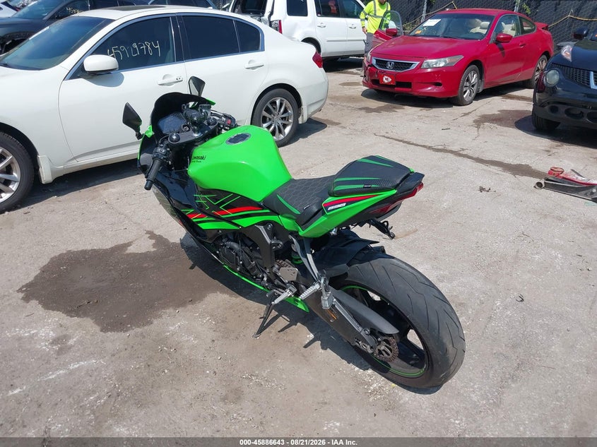 2024 KAWASAKI ZX636 auction photo 3