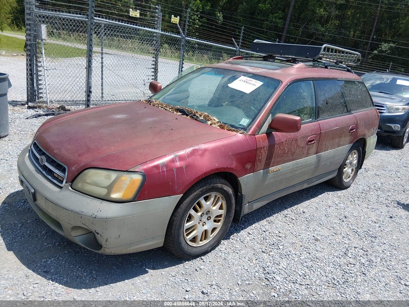2002 Subaru Outback, Normal Wear & Tear, IAAI, VIN 4S3BH806527624066 — photo 2