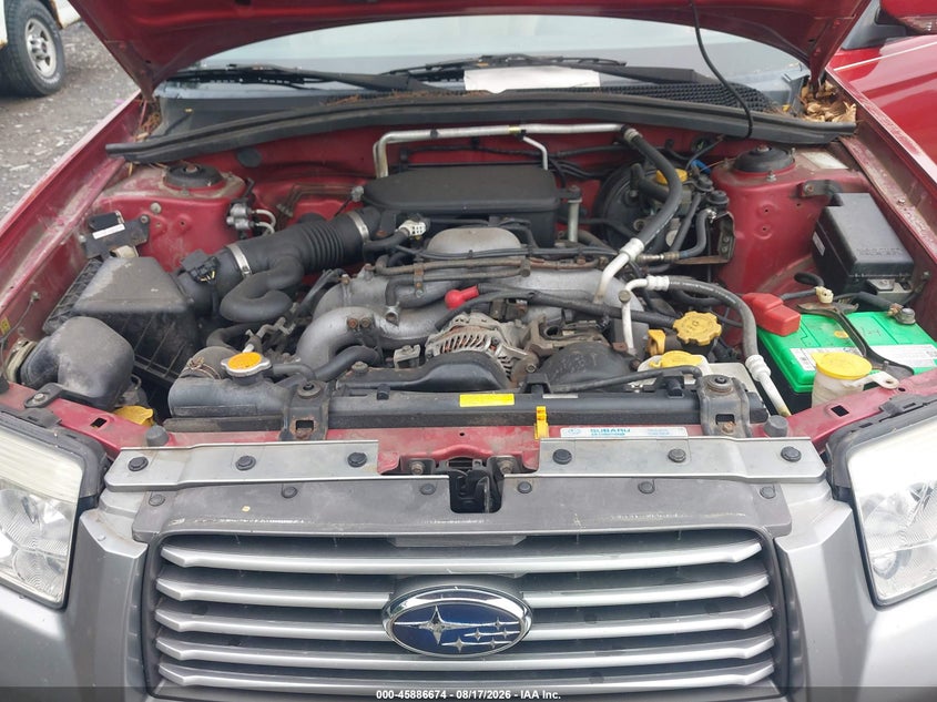 2007 SUBARU FORESTER SPORT UTILITY VEHICLE 2.5L H-4 VVT, 173HP