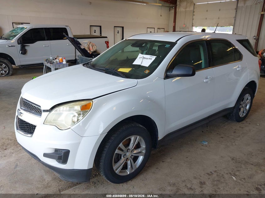 2014 Chevrolet Equinox, Звичайний знос, IAAI, VIN 1GNALAEK5EZ116817 — фото 2