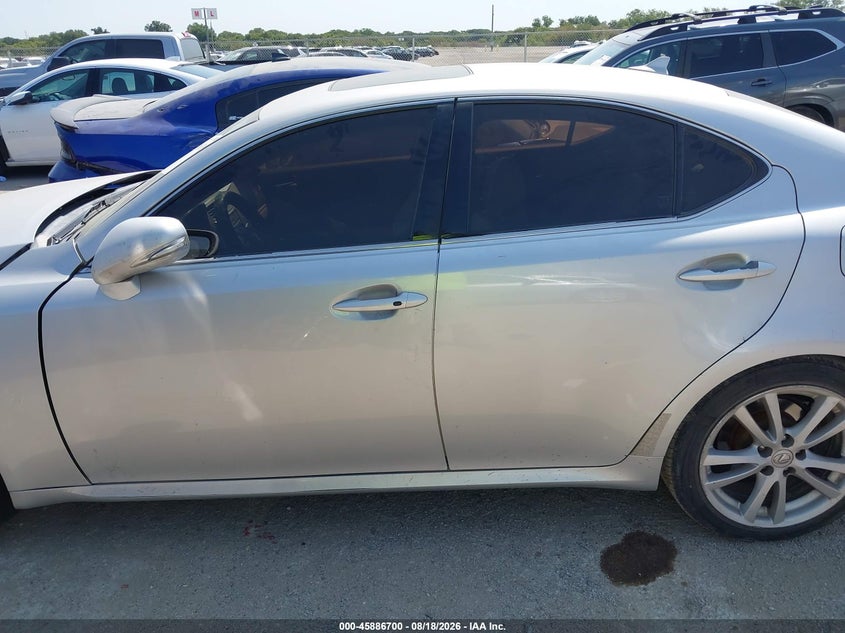 LEXUS IS 250 2012 VIN JTHBF5C27C5164739