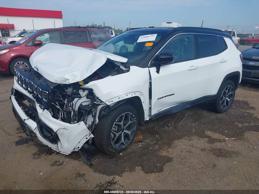 Vin: 3c4njdcn0tt175793, lot: 46385767, jeep compass limited 20262