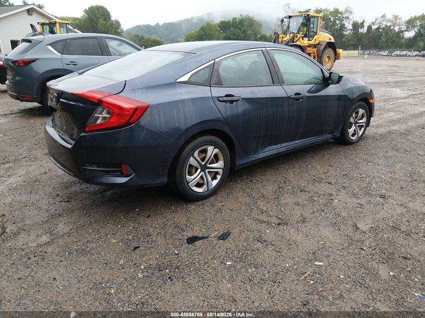 Vin: 19xfc2f56ge096640, lot: 46385802, honda civic lx 20164