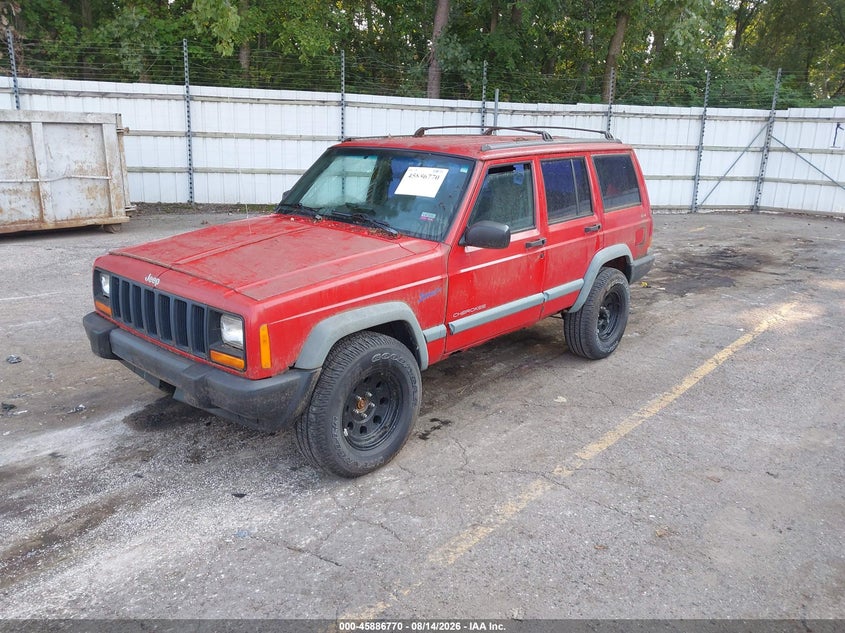 1998 JEEP CHEROKEE auction photo 2