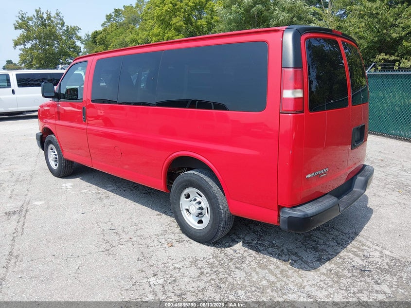Vin: 1gawgpff3f1280924, lot: 46385824, chevrolet express 2500 ls 20153