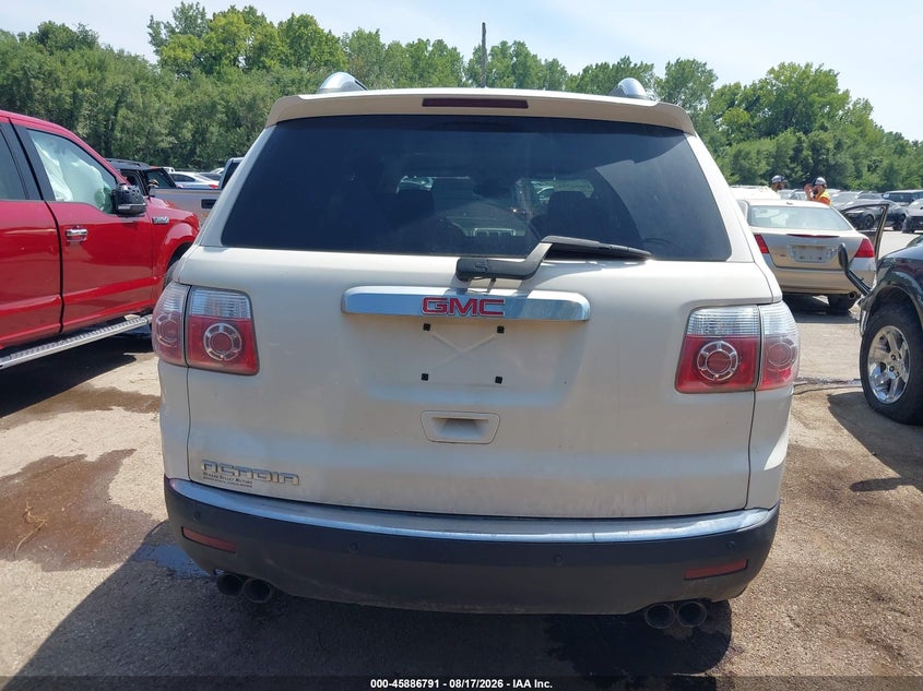 2009 GMC ACADIA SPORT UTILITY VEHICLE 3.6L V-6 DI, DOHC, VVT, 288HP