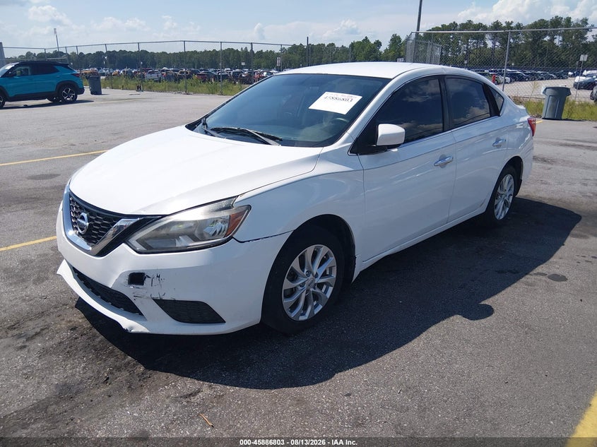 2017 Nissan Sentra, Front End, IAAI, VIN 3N1AB7AP2HY238908 — photo 2