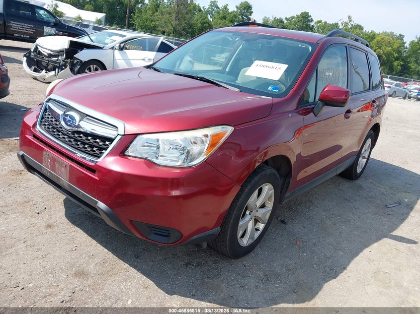 SUBARU FORESTER 2015 VIN JF2SJAFC1FH571604