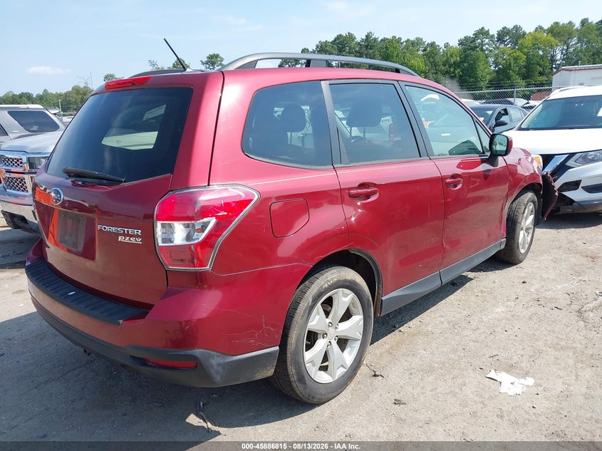 SUBARU FORESTER 2015 VIN JF2SJAFC1FH571604