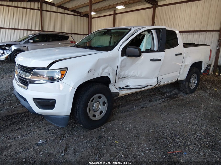 CHEVROLET COLORADO 2016 VIN 1GCGSBE35G1373188