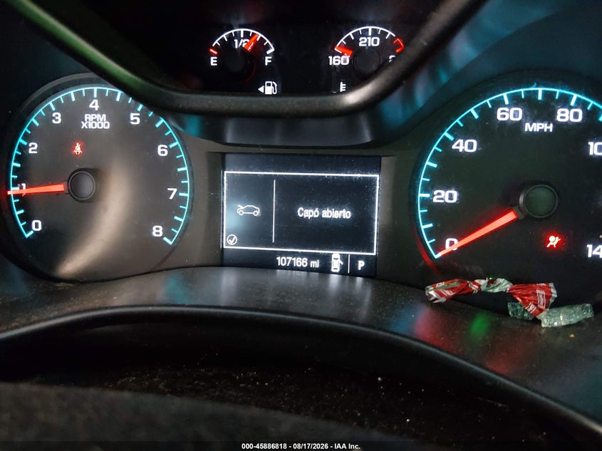 CHEVROLET COLORADO 2016 VIN 1GCGSBE35G1373188