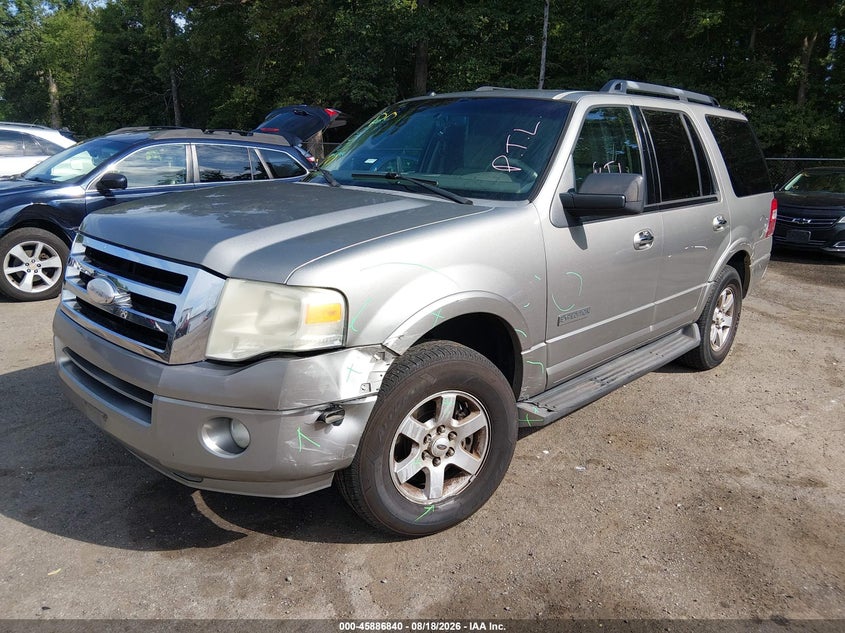 2008 FORD EXPEDITION SPORT UTILITY VEHICLE 5.4L V-8 VVT, REGULAR , 300HP