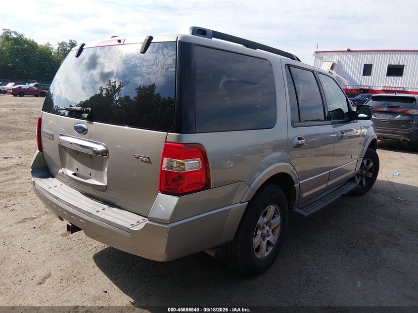 2008 FORD EXPEDITION SPORT UTILITY VEHICLE 5.4L V-8 VVT, REGULAR , 300HP