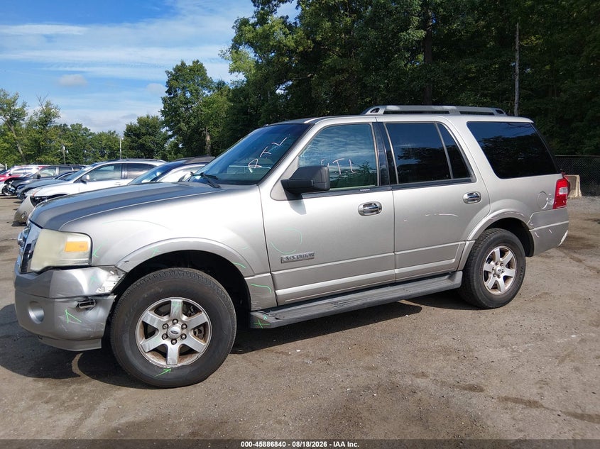 2008 FORD EXPEDITION SPORT UTILITY VEHICLE 5.4L V-8 VVT, REGULAR , 300HP