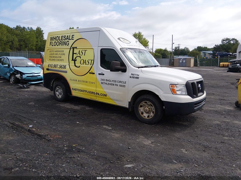 2015 NISSAN NV CARGO NV2500 HD auction photo 1