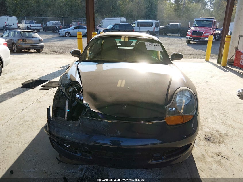 PORSCHE BOXSTER 2000 VIN WP0CA2985YU620698