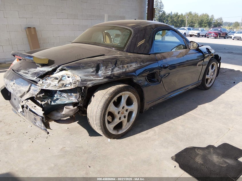 PORSCHE BOXSTER 2000 VIN WP0CA2985YU620698