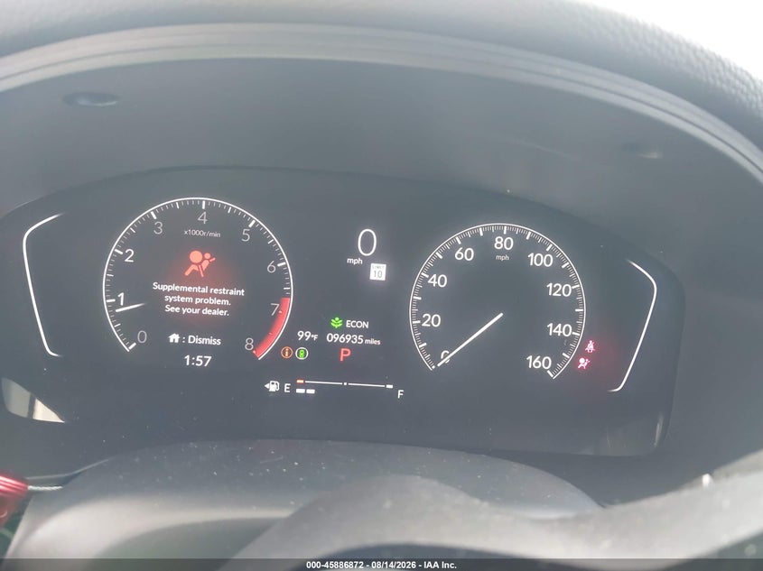 2022 HONDA CIVIC auction photo 7