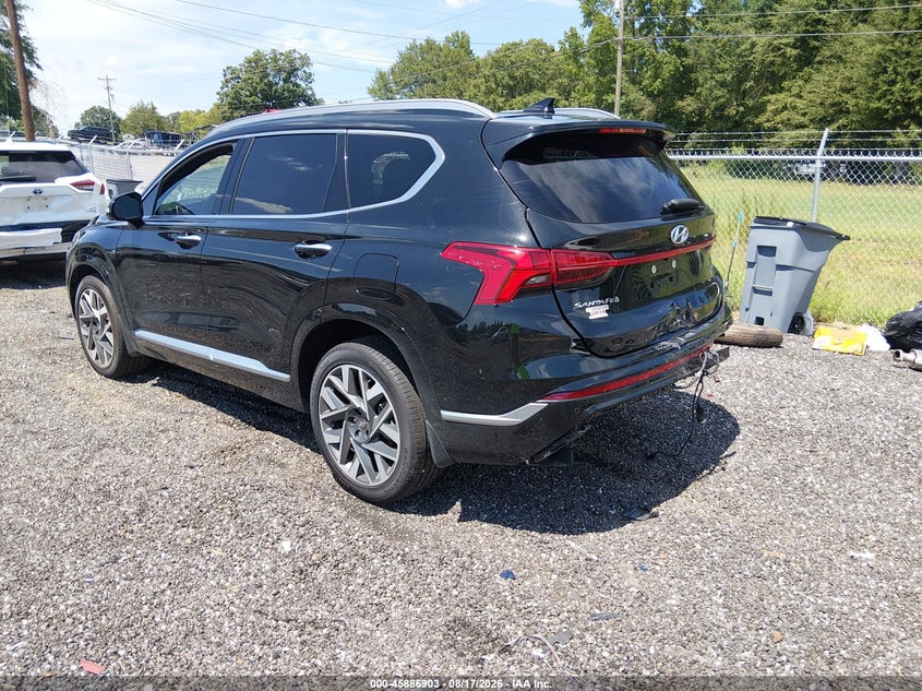 Vin: 5nms54al7ph560280, lot: 46385937, hyundai santa fe calligraphy 20233