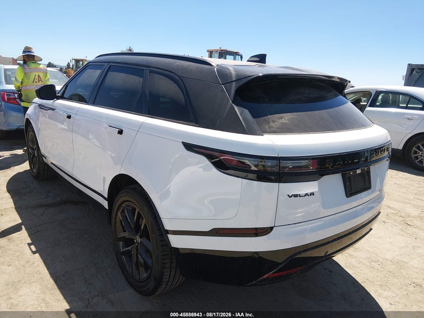 Vin: salyl2ex9ra369533, lot: 46385977, land rover range rover velar p250 dynamic se 20243