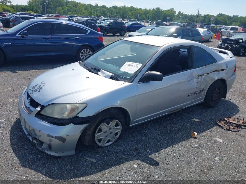 HONDA CIVIC 2004 VIN 1HGEM22684L034569