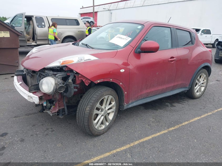 2013 Nissan Juke, Front End, IAAI, VIN JN8AF5MVXDT211866 — photo 2