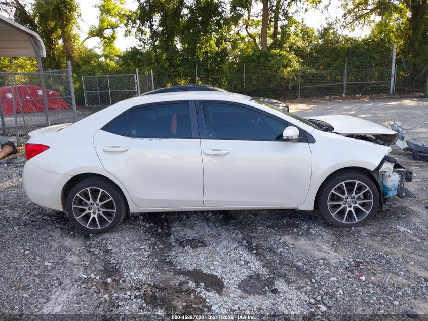2017 TOYOTA COROLLA SEDAN 1.8L I-4 DOHC, VVT, 132HP