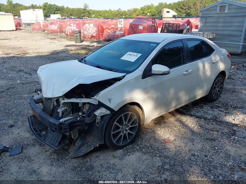 2017 TOYOTA COROLLA auction photo 2