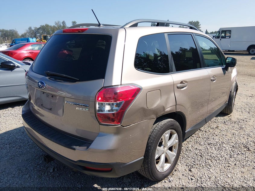 Vin: jf2sjaec8eh516213, lot: 46386073, subaru forester 2.5i premium 20144