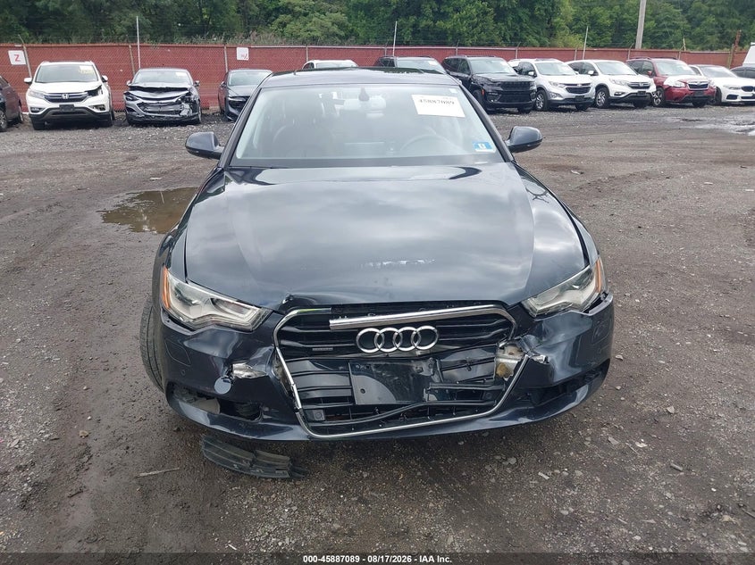 AUDI A6 2013 VIN WAUGGAFC7DN148766